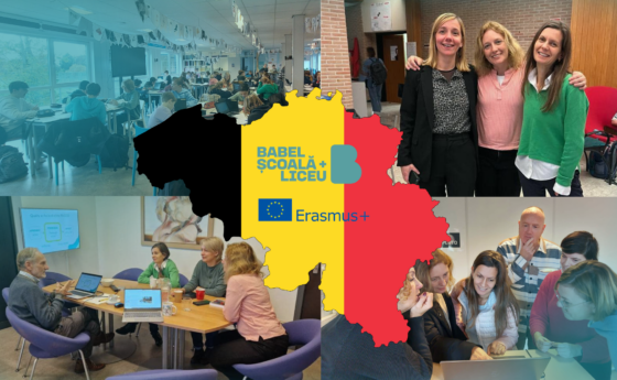 Școlile din Belgia – prima deplasare din proiectul Babel: Școală Acreditată Erasmus+